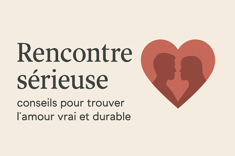 rencontre sérieuse